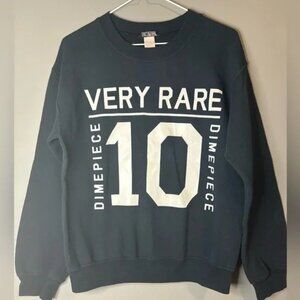 DXMEPIECE size small Dimepiece Black and White 'Very Rare' Crewneck Sweater